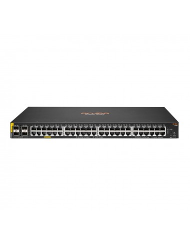 HPE Aruba Networking CX 6100 48G Class4 PoE 4SFP+ 740W Gestionado L3 Gigabit Ethernet (10 100 1000) Energía sobre Ethernet