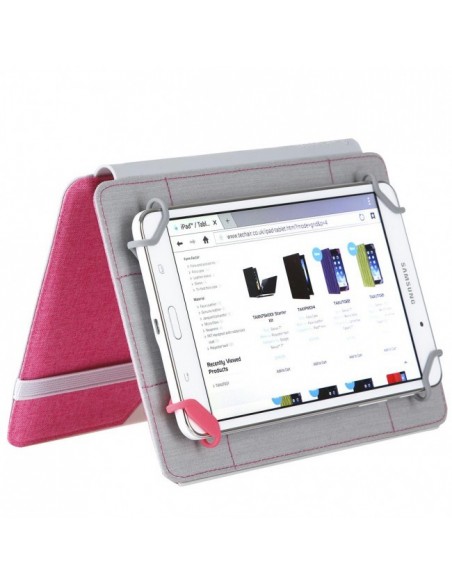 Tech air TAXUT047 funda para tablet 20,3 cm (8") Folio Rosa