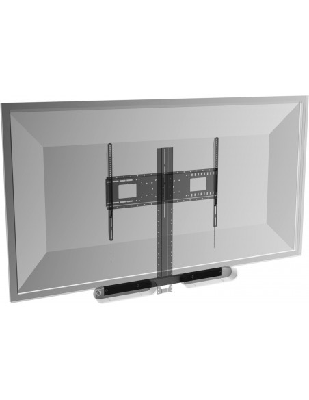Vision VFM-WVC RSB soporte de altavoz Soporte para TV Acero Negro
