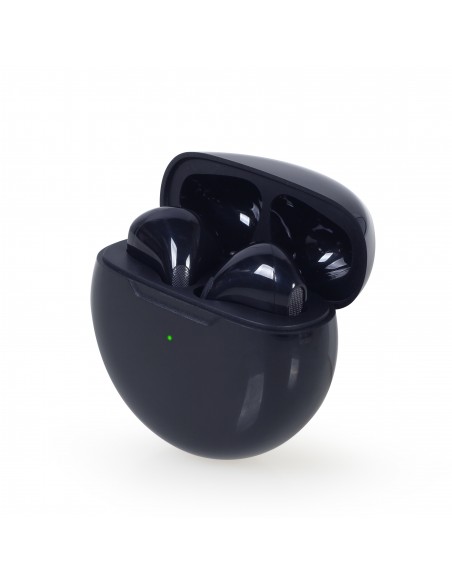 Gembird FITEAR-X200B auricular y casco Auriculares Inalámbrico Dentro de oído Llamadas Música USB Tipo C Bluetooth Negro