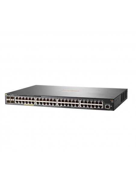 Aruba 2540 48G PoE+ 4SFP+ Gestionado L2 Gigabit Ethernet (10 100 1000) Energía sobre Ethernet (PoE) 1U Gris
