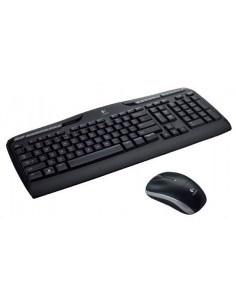 Logitech Wireless Combo MK330 teclado Ratón incluido USB AZERTY Francés Negro