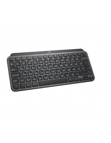 Logitech MX Keys Mini teclado RF Wireless + Bluetooth QWERTY Ruso Grafito