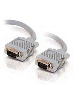 C2G 15m Monitor HD15 M M cable cable VGA VGA (D-Sub) Gris