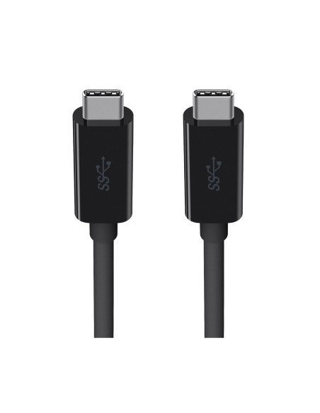 Belkin F2CU049bt2M-BLK cable USB 2 m USB 3.2 Gen 1 (3.1 Gen 1) USB C Negro