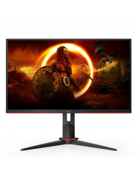 AOC Q27G2S EU pantalla para PC 68,6 cm (27") 2560 x 1440 Pixeles Quad HD LED Negro, Rojo