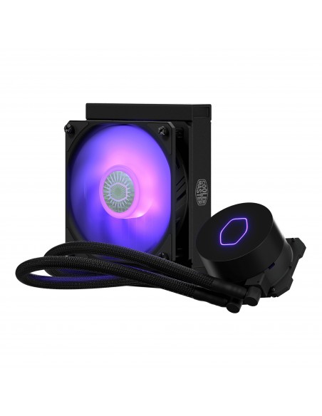 Cooler Master MasterLiquid ML120L V2 RGB Procesador Sistema de refrigeración líquida todo en uno Negro 1 pieza(s)