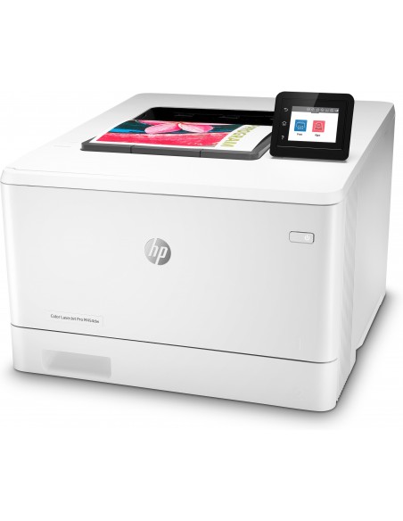 HP Color LaserJet Pro Impresora LaserJet Pro a color M454dw, Estampado, Impresión desde USB frontal Impresión a dos caras