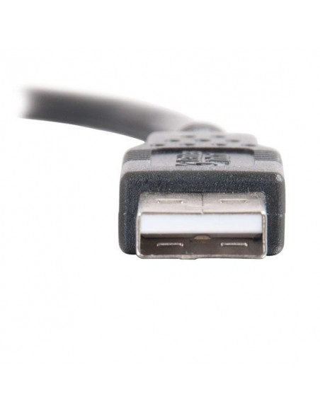 C2G Cable USB 2.0 macho A a macho A de 1 m, negro