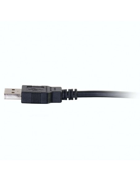 C2G Cable USB 2.0 macho A a macho A de 1 m, negro