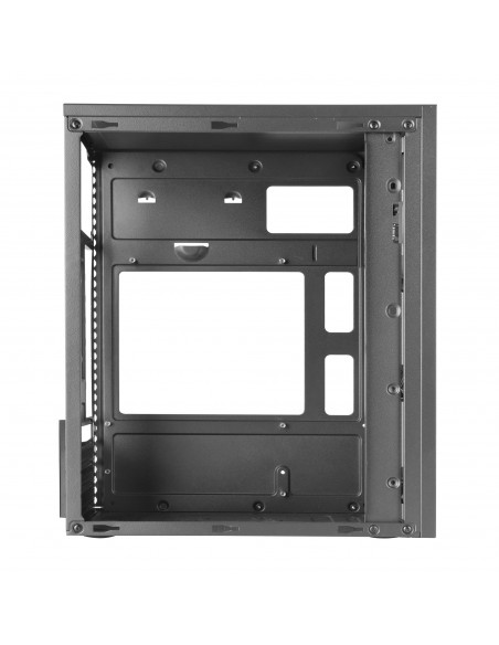 Tacens 2ALUXM Caja PC Minitorre Micro-ATX Ventilador 12cm Acero Ultraligero Negro