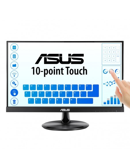 ASUS VT229H pantalla para PC 54,6 cm (21.5") 1920 x 1080 Pixeles Full HD LED Pantalla táctil Negro ASUS VT229H pantalla para PC 54,6 cm (21.5") 1920 x 1080 Pixeles Full HD LED Pantalla táctil Negro