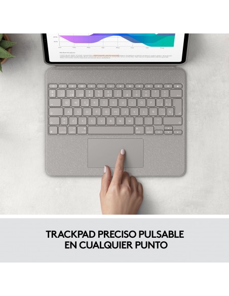 Logitech Combo Touch Arena Smart Connector QWERTY Español