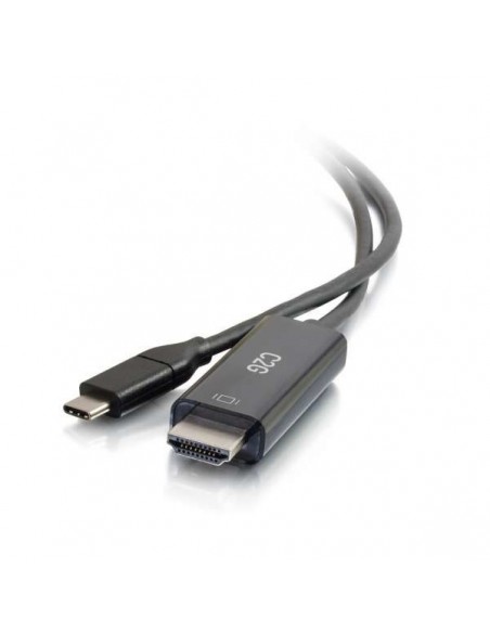 C2G 82382 adaptador de cable de vídeo 1,8 m USB Tipo C HDMI tipo A (Estándar) Negro