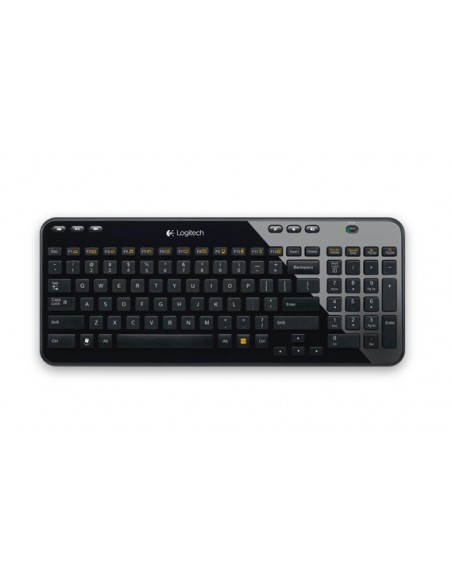 Logitech Wireless Keyboard K360 teclado RF inalámbrico QWERTZ Alemán Negro