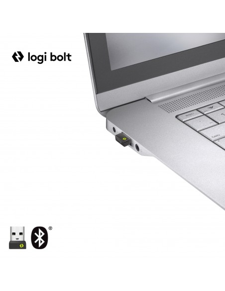 Logitech Mx Keys Mini For Business teclado RF Wireless + Bluetooth QWERTY Inglés Grafito