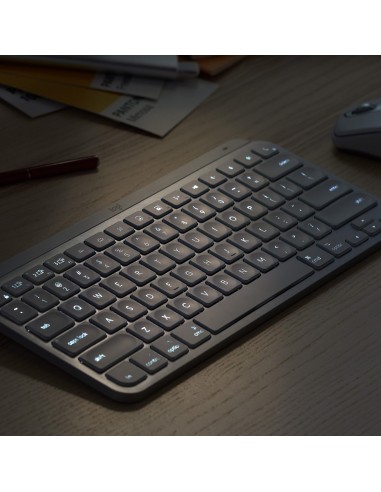Logitech Mx Keys Mini For Business teclado RF Wireless + Bluetooth QWERTY Inglés Grafito