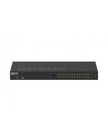 NETGEAR GSM4230P-100EUS switch Gestionado L2 L3 Gigabit Ethernet (10 100 1000) Energía sobre Ethernet (PoE) 1U Negro