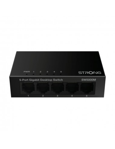 Strong SW5000M switch Gigabit Ethernet (10 100 1000) Negro