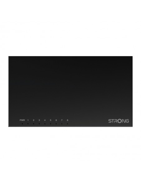 Strong SW8000M switch Gigabit Ethernet (10 100 1000) Negro
