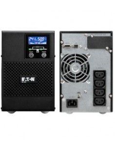 Eaton 9E sistema de alimentación ininterrumpida (UPS) Doble conversión (en línea) 1 kVA 800 W 4 salidas AC 2