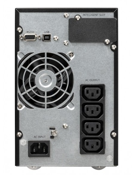 Eaton 9E sistema de alimentación ininterrumpida (UPS) Doble conversión (en línea) 1 kVA 800 W 4 salidas AC