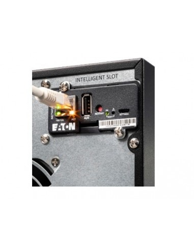 Eaton 9E sistema de alimentación ininterrumpida (UPS) Doble conversión (en línea) 1 kVA 800 W 4 salidas AC