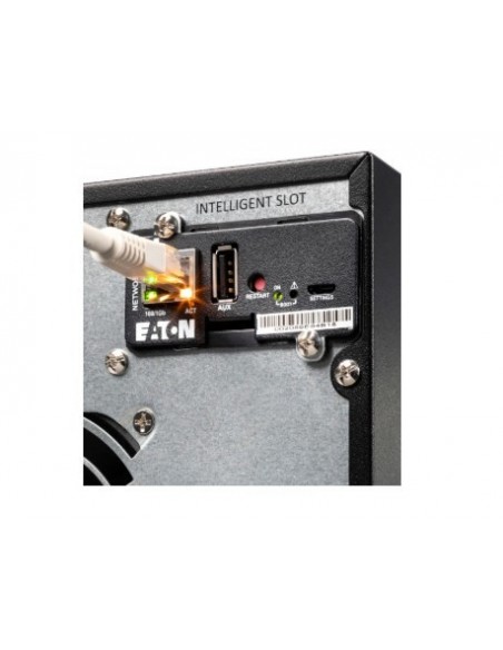 Eaton 9E sistema de alimentación ininterrumpida (UPS) Doble conversión (en línea) 1 kVA 800 W 4 salidas AC