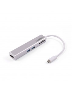 CoolBox miniDock USB-C Lite Alámbrico USB 3.2 Gen 1 (3.1 Gen 1) Type-C Blanco