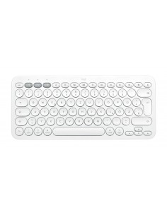 Logitech K380 for Mac Multi-Device Bluetooth Keyboard teclado QWERTZ Alemán Blanco