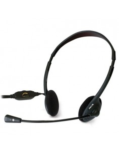 NGS MS103 auricular y casco Auriculares Alámbrico Diadema Llamadas Música Negro