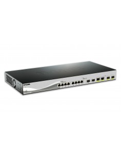 D-Link DXS-1210-12TC E switch Gestionado L2 10G Ethernet (100 1000 10000) 1U Negro, Plata 2