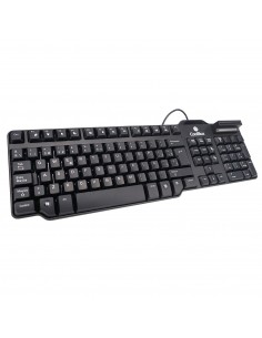 CoolBox COO-TEC02DNI teclado USB QWERTY Español Negro