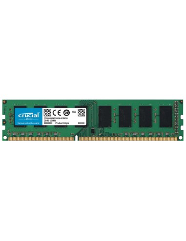 Crucial 8GB PC3-12800 módulo de memoria 1 x 8 GB DDR3 1600 MHz