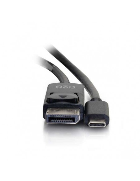 C2G Cable adaptador de USB-C a DisplayPort™ de 3m (10 pies) 30 Hz - Negro
