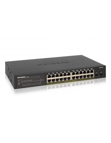 NETGEAR GS324TP Gestionado L2 L3 L4 Gigabit Ethernet (10 100 1000) Energía sobre Ethernet (PoE) Negro