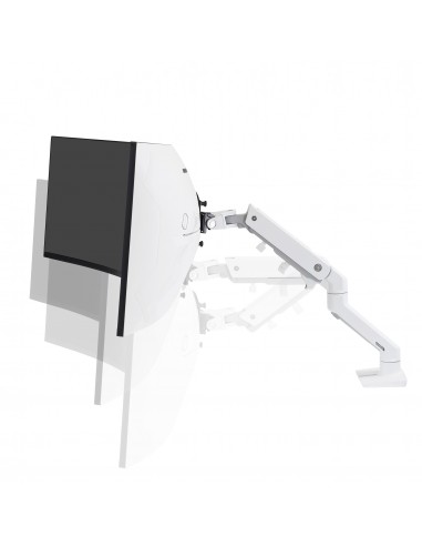 Ergotron HX Series 45-647-216 soporte para monitor 124,5 cm (49") Blanco Escritorio