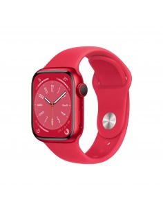 Apple Watch Series 8 OLED 41 mm Digital 352 x 430 Pixeles Pantalla táctil 4G Rojo Wifi GPS (satélite)