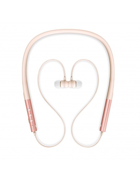 Energy Sistem 445608 auricular y casco Auriculares Inalámbrico Banda para cuello Llamadas Música Bluetooth Oro rosa