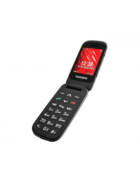 Telefunken S440 6,1 cm (2.4") 83 g Negro Teléfono para personas mayores