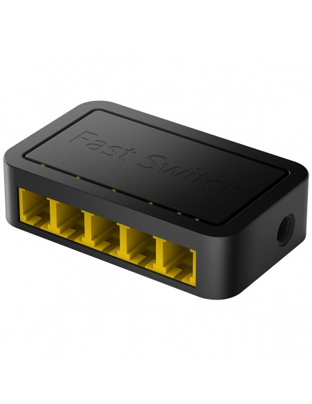 Cudy FS105D switch Fast Ethernet (10 100) Negro