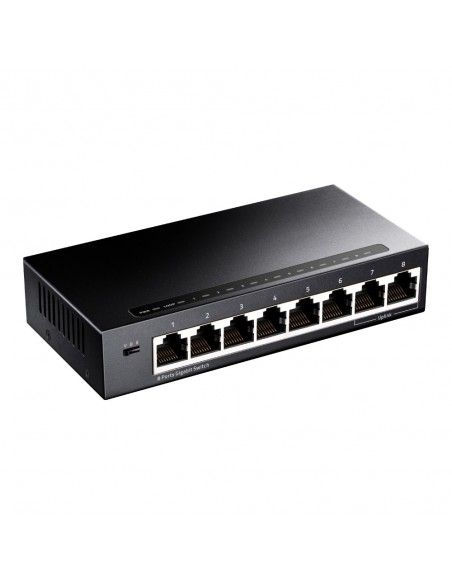 Cudy GS108 switch Gigabit Ethernet (10 100 1000) Negro