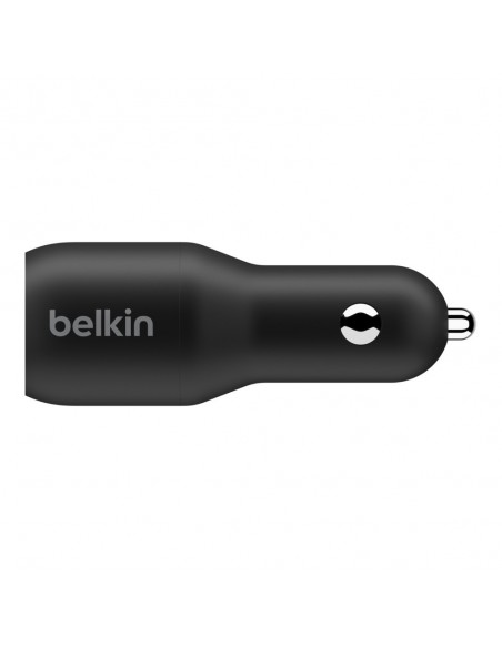 Belkin BOOST↑CHARGE Smartphone Negro Encendedor de cigarrillos Carga rápida Auto