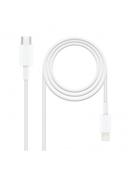 Nanocable Cable Lightning a USB-C, 50 cm