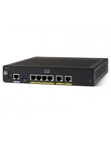 Cisco C927-4P router Gigabit Ethernet Negro