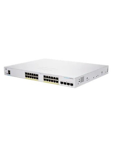 Cisco CBS250-24FP-4X-EU switch Gestionado L2 L3 Gigabit Ethernet (10 100 1000) Plata