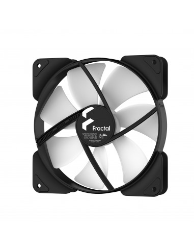 Fractal Design Aspect 14 RGB PWM Carcasa del ordenador Ventilador 14 cm Negro 3 pieza(s)
