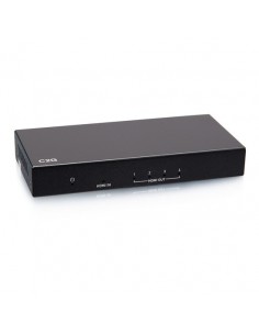 C2G Divisor de amplificador de distribución HDMI® con 4 puertos - 4K 60 Hz