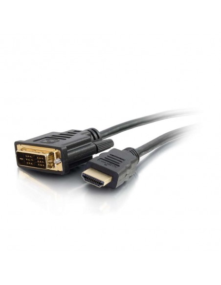 C2G 42517 adaptador de cable de vídeo 3 m HDMI DVI-D Negro