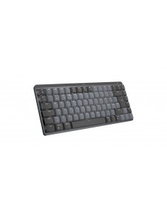 Logitech MX Mini Mechanical teclado RF Wireless + Bluetooth QWERTY Danés, Finlandés, Noruego, Sueco Grafito, Gris 2